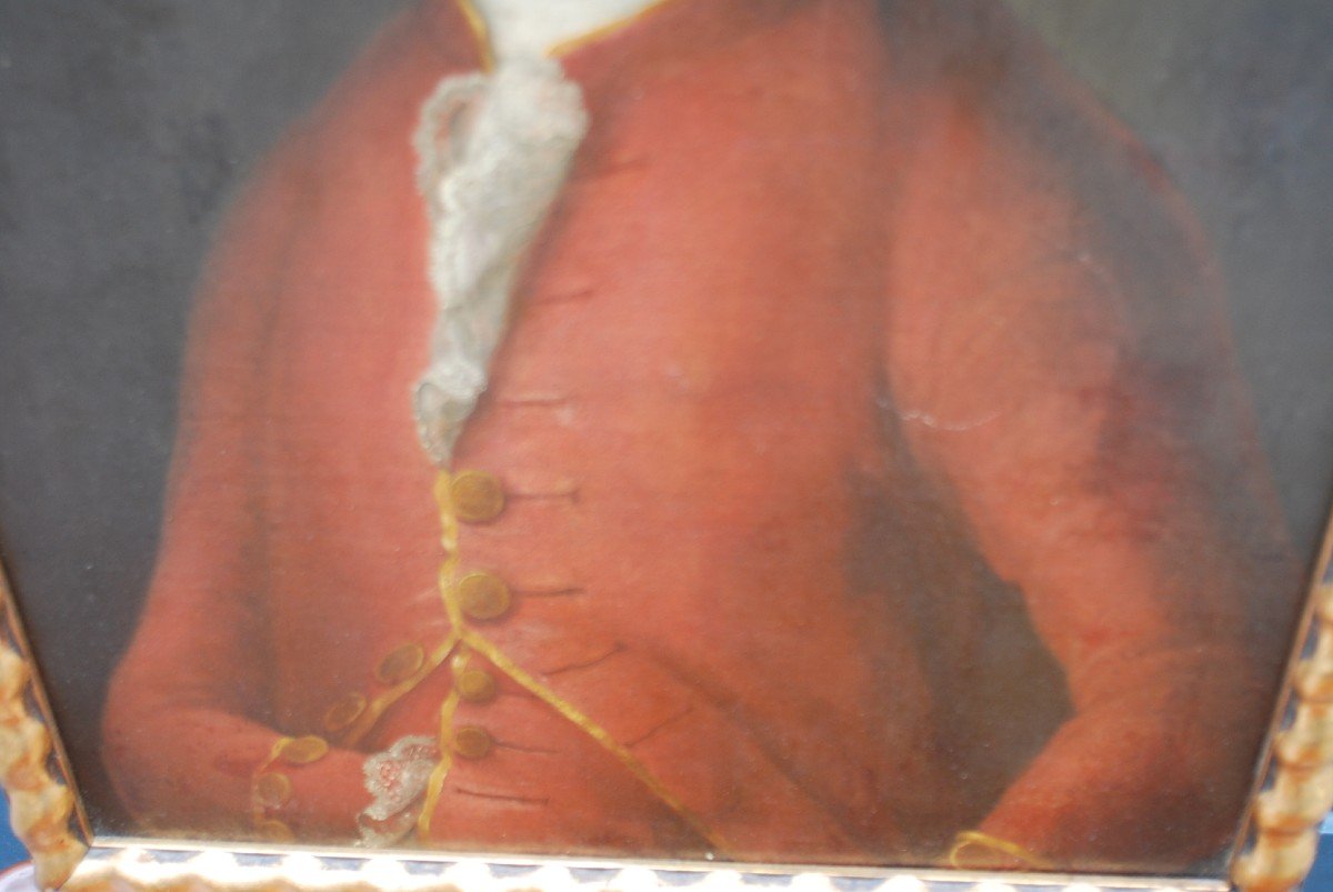 Mozart , Rare Portrait  Présumé , école Allemande  Du XVIII-photo-4