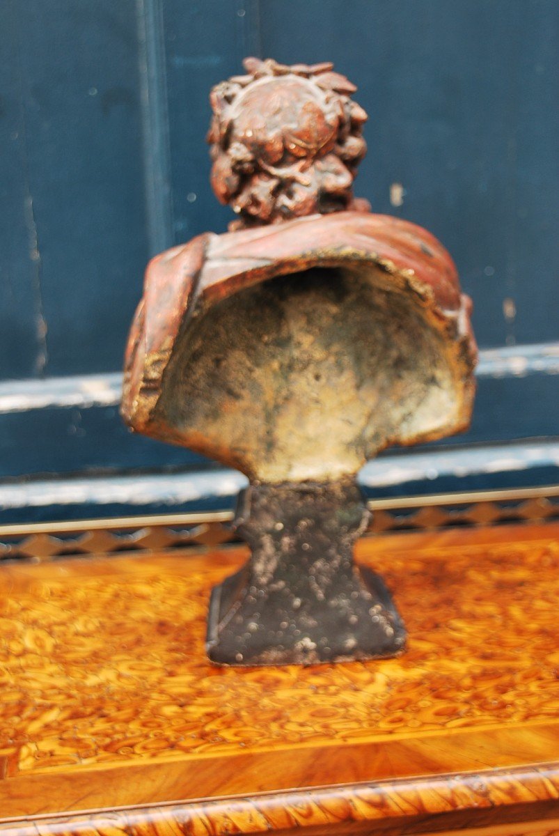 Bust, Toulouse School From The 18th Century-photo-1
