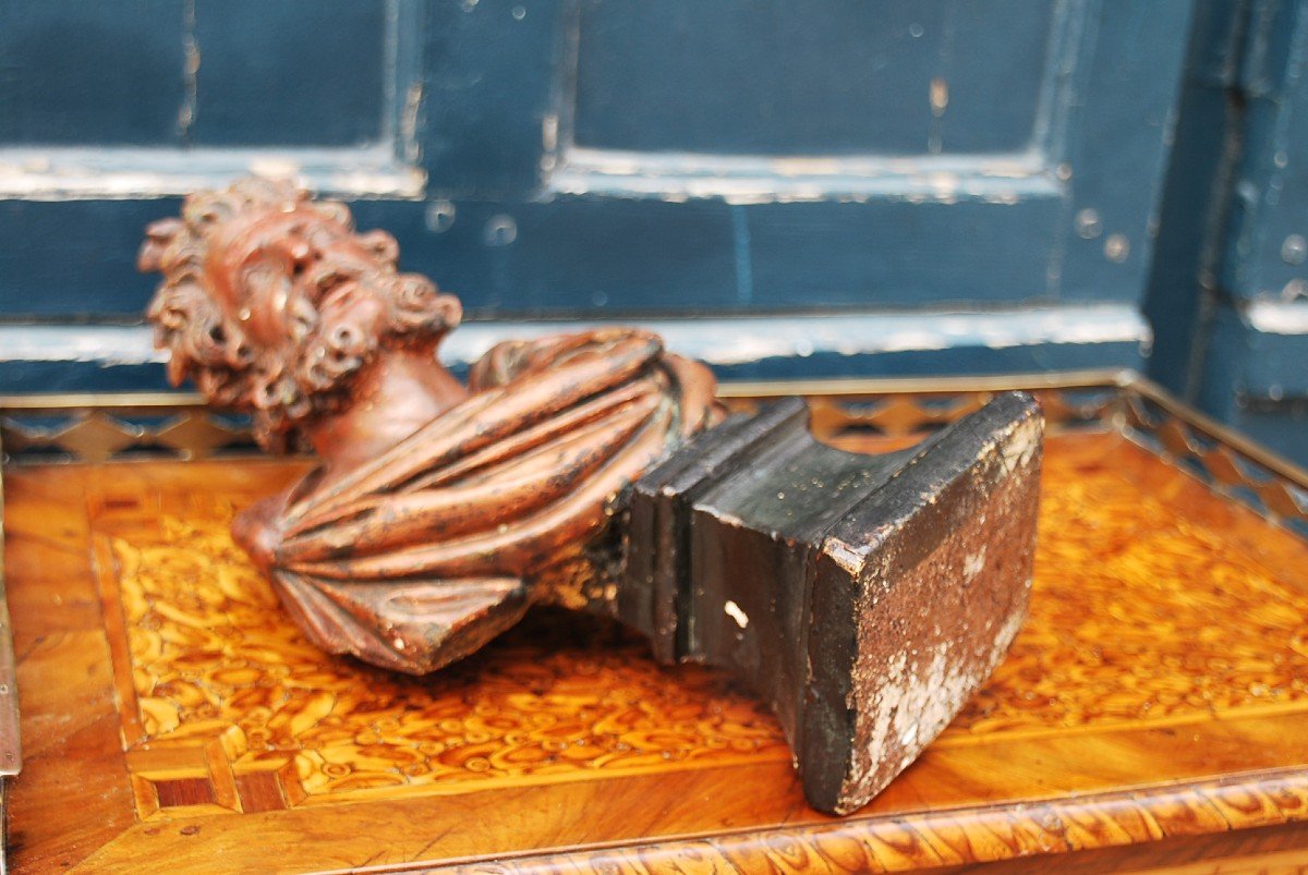 Bust, Toulouse School From The 18th Century-photo-6