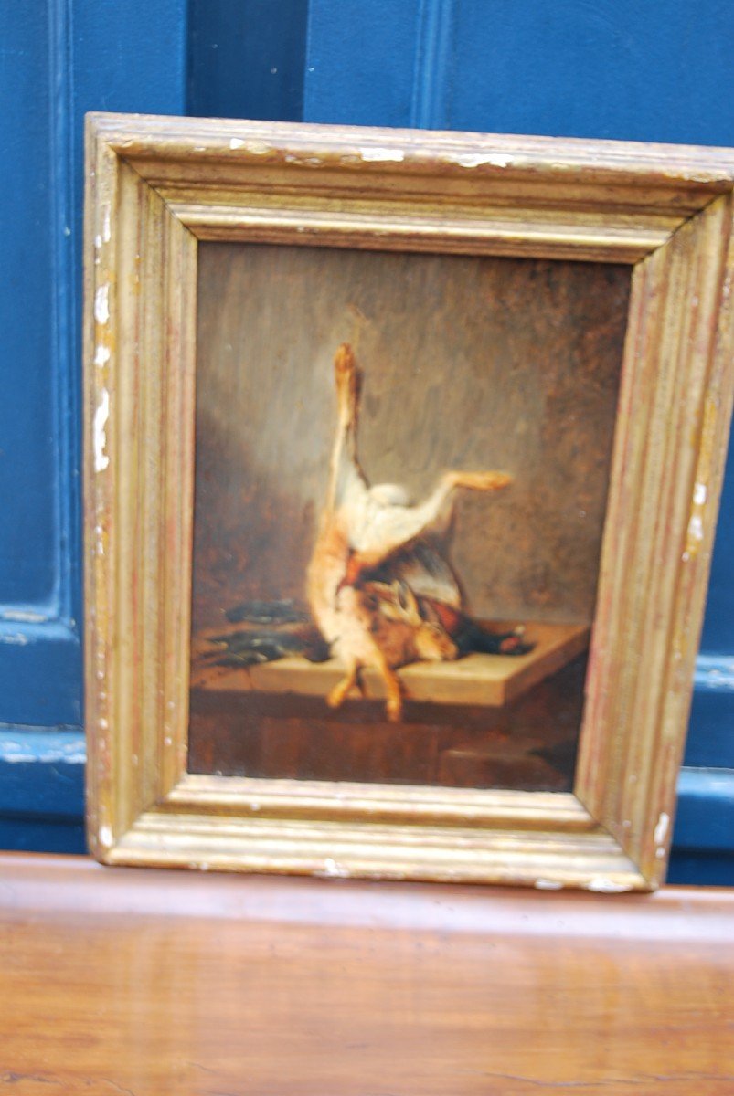 Suiveur De Oudry , Nature Morte Au Lièvre XVIII-photo-1