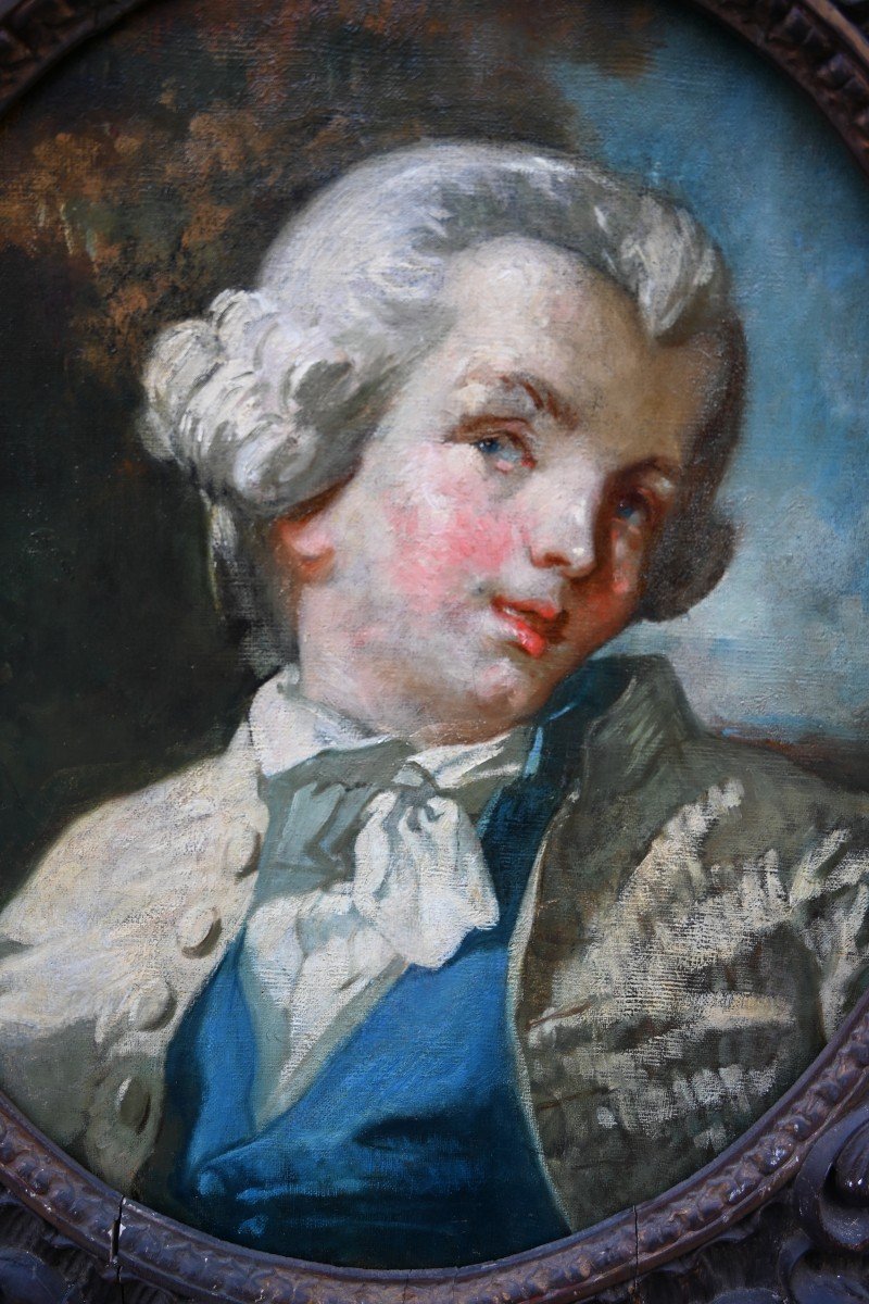 Portrait Jeune Homme , Italie Style XVIII-photo-2