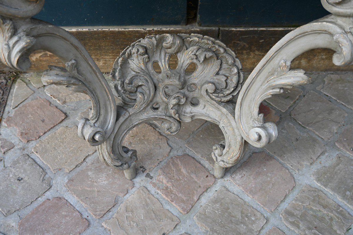 Console Laquée D époque Louis XV Du XVII-photo-3