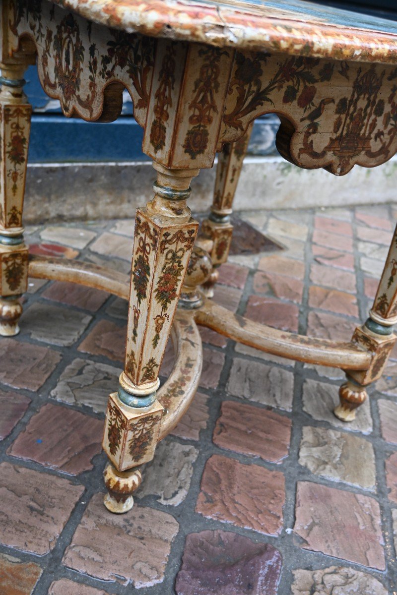 Table à Jeux Arte Povera Italie XIX-photo-6