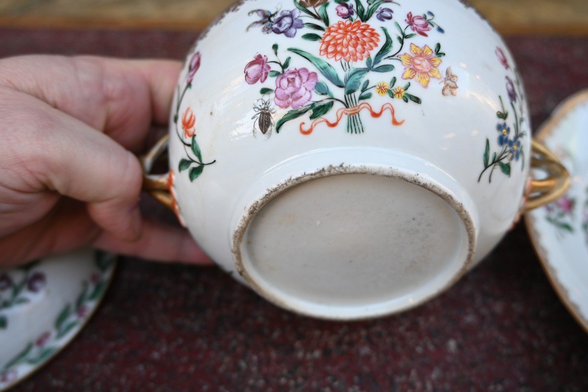 18th Century Chinese Porcelain Broth-photo-5