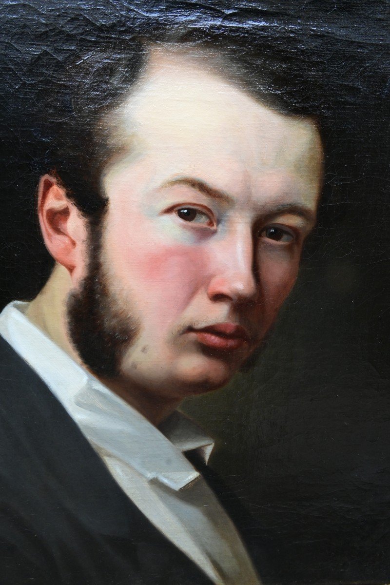 Portrait Of A Man From The 19th Century Sweden