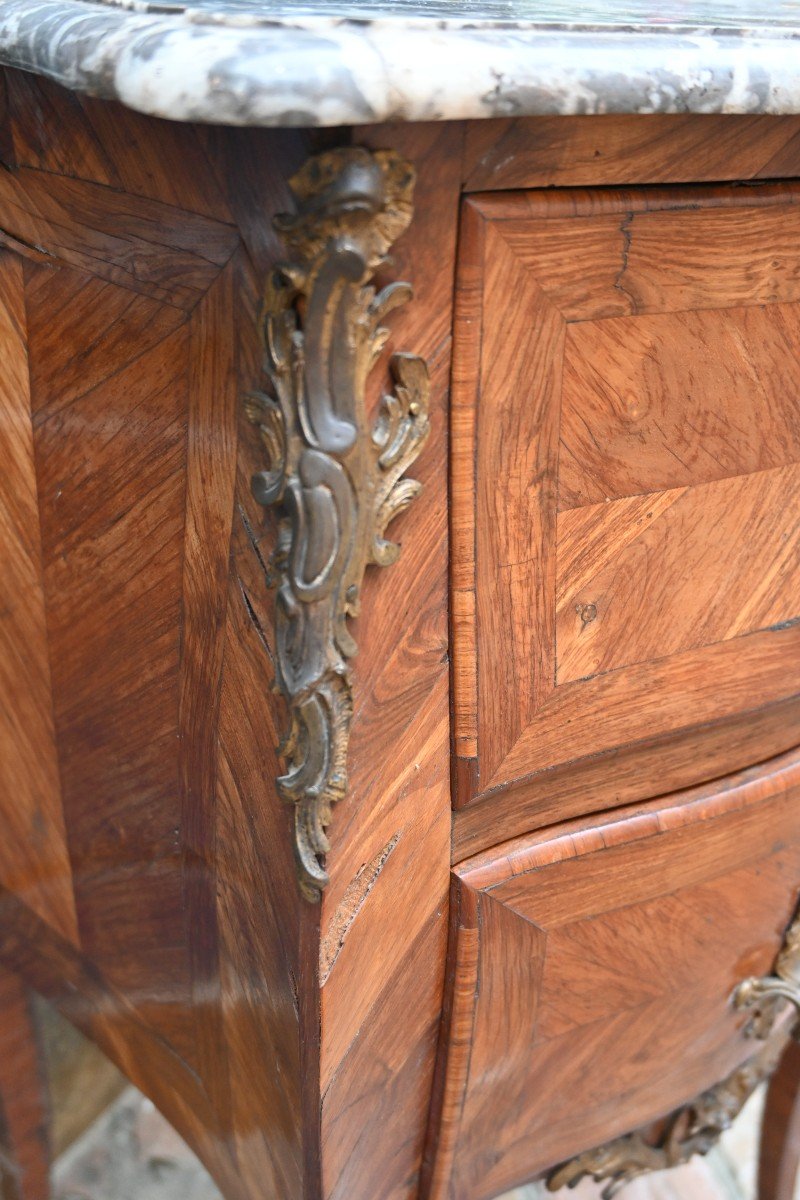 Petite Commode D époque Louis XV , D Entre Deux  XVIII-photo-4
