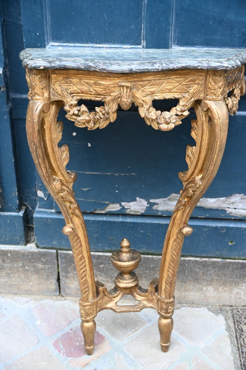 Console D Entre Deux D époque Louis XV Du XVIII-photo-3