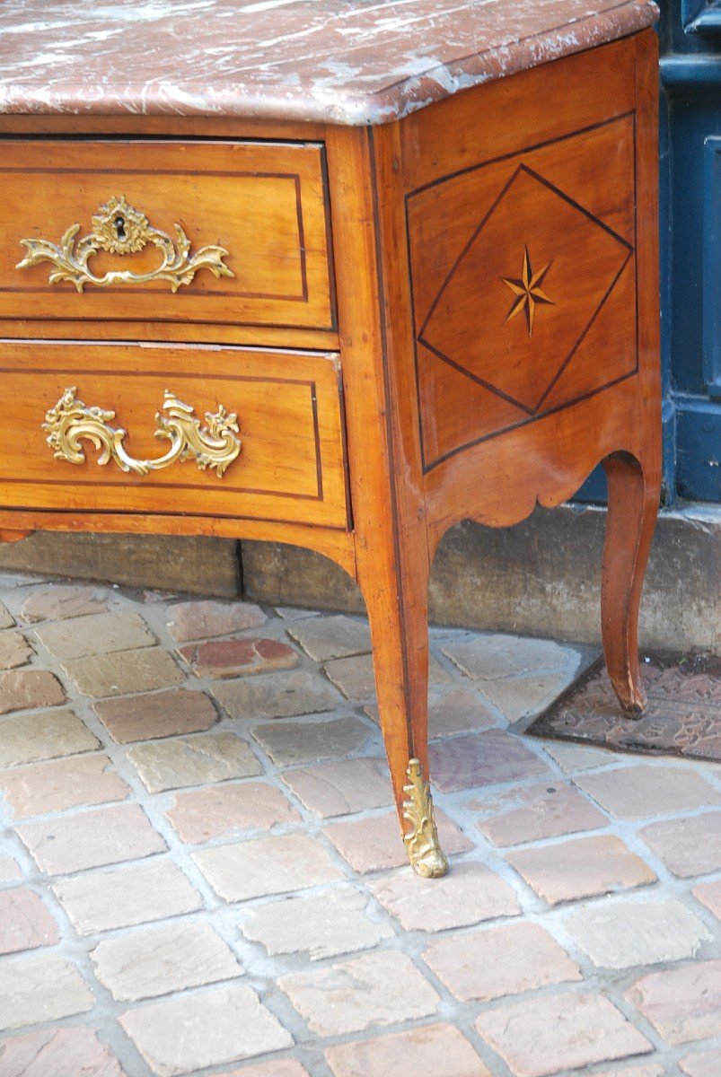 Commode Vallée Du Rhone , Suiveur Des Hache , époque Louis XV-photo-4