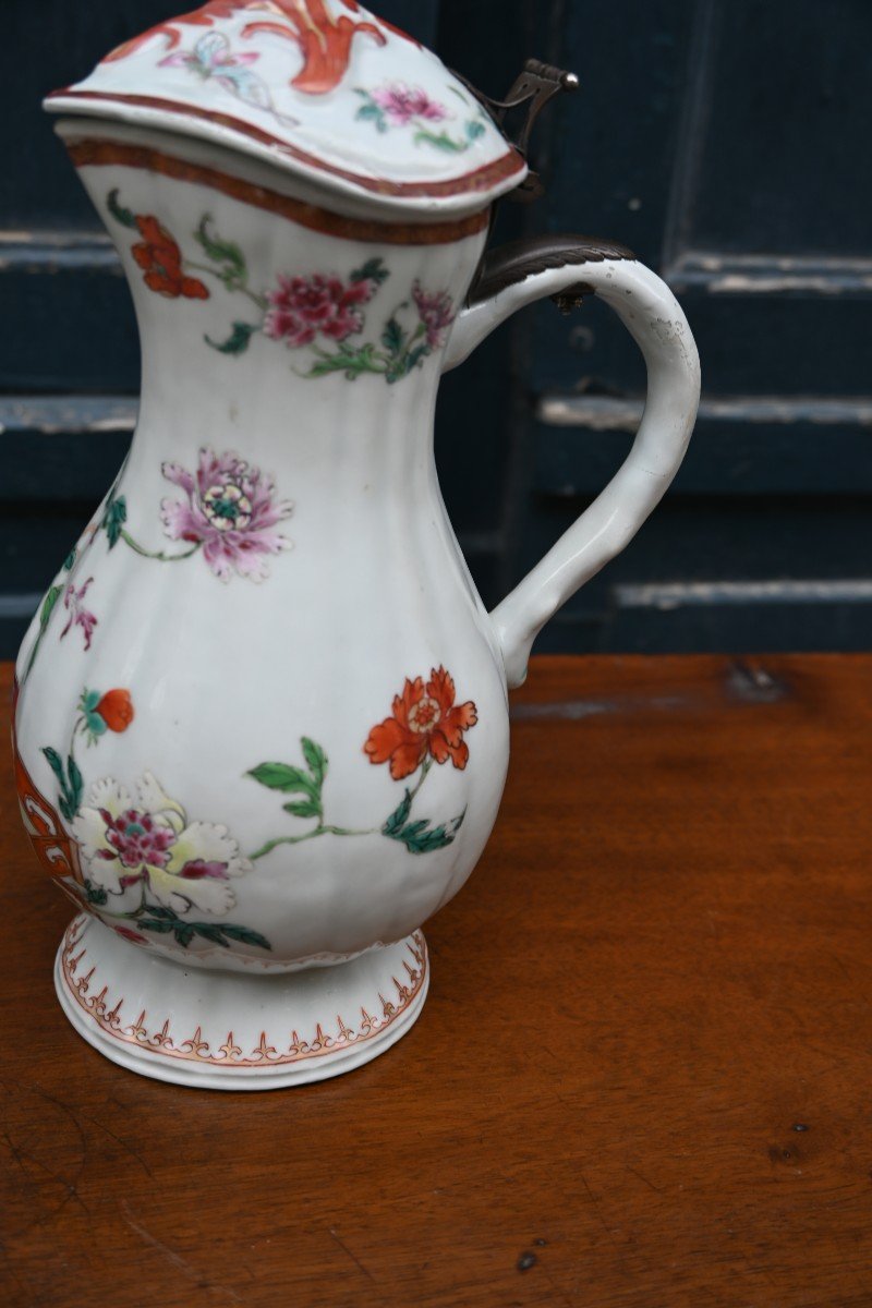Aiguière En Porcelaine Compagnie Des Indes Chine XVIII-photo-4
