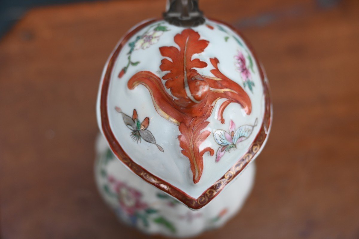 Aiguière En Porcelaine Compagnie Des Indes Chine XVIII-photo-2