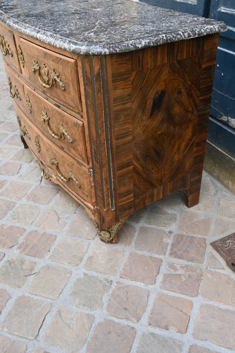 Louis XIV Period Rosewood Chest Of Drawers-photo-2