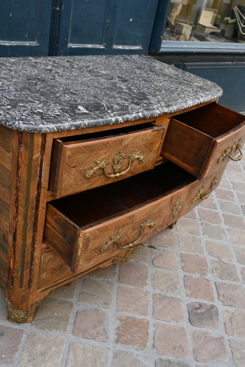 Louis XIV Period Rosewood Chest Of Drawers-photo-2