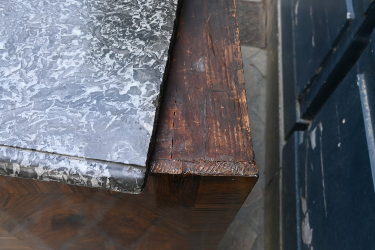 Louis XIV Period Rosewood Chest Of Drawers-photo-6