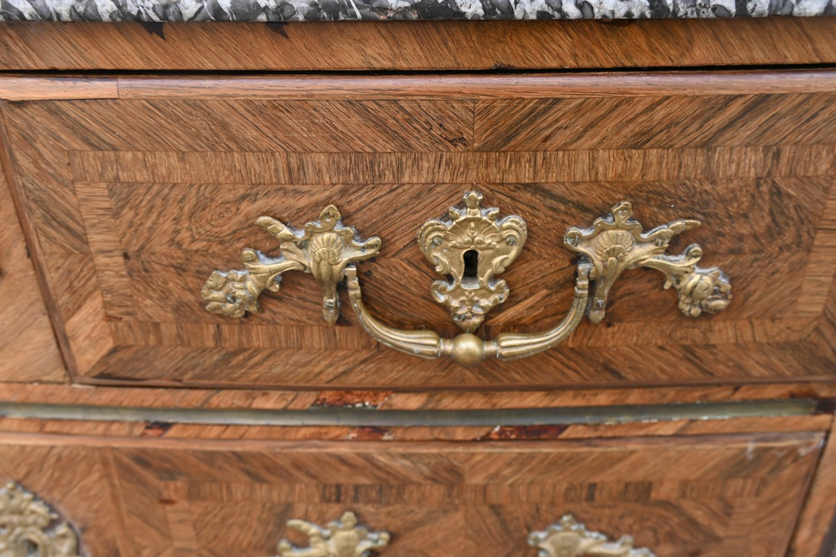 Louis XIV Period Rosewood Chest Of Drawers-photo-7