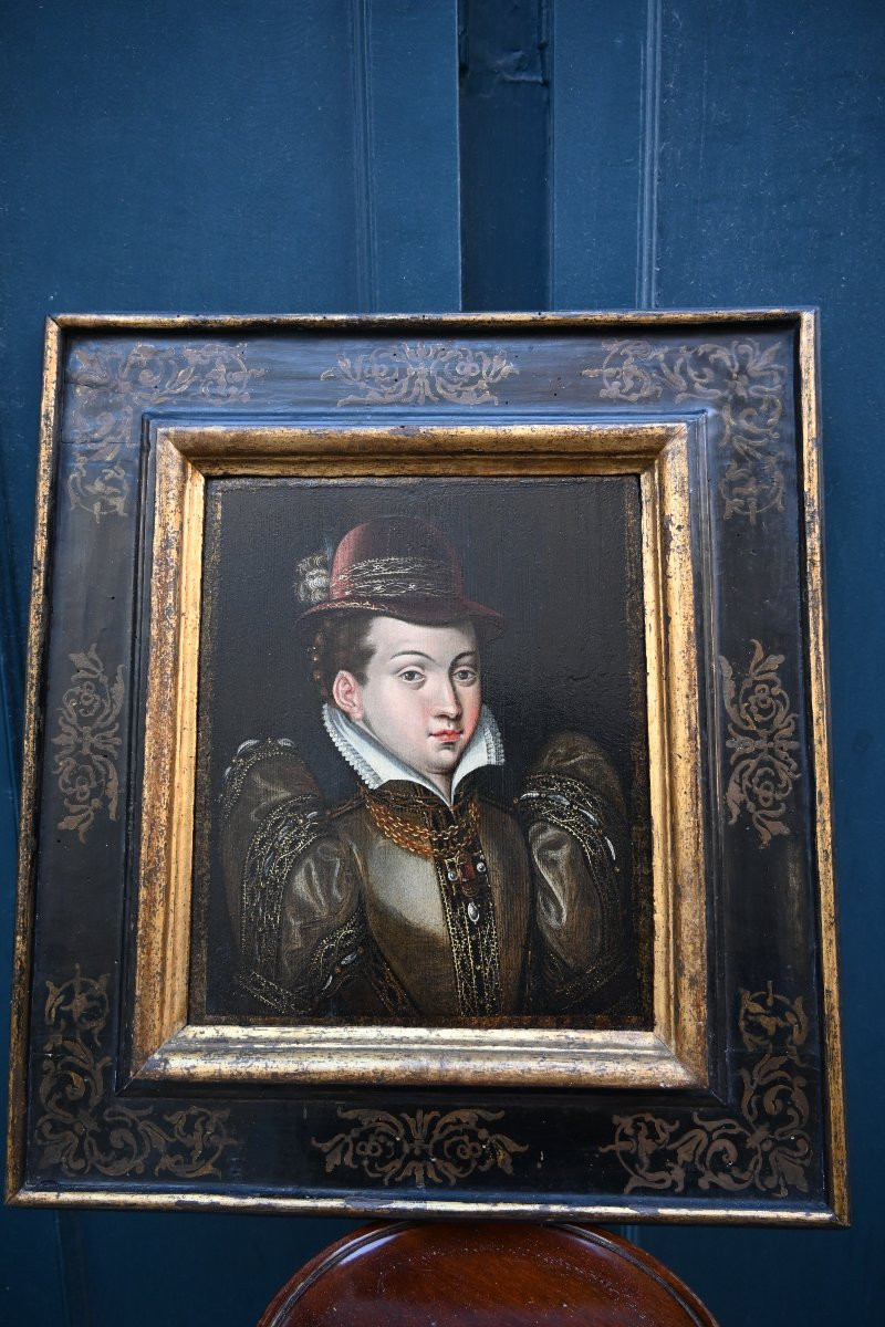 Portrait De La Marquise De Verneuil , Maitresse D Henri IV , Entourage De Ducayer-photo-2