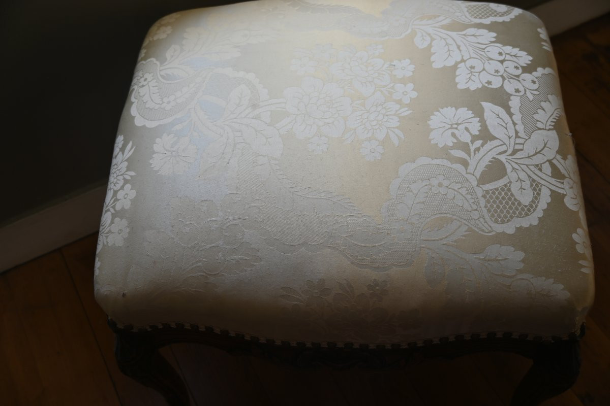Tabouret De Style Regence  -photo-2
