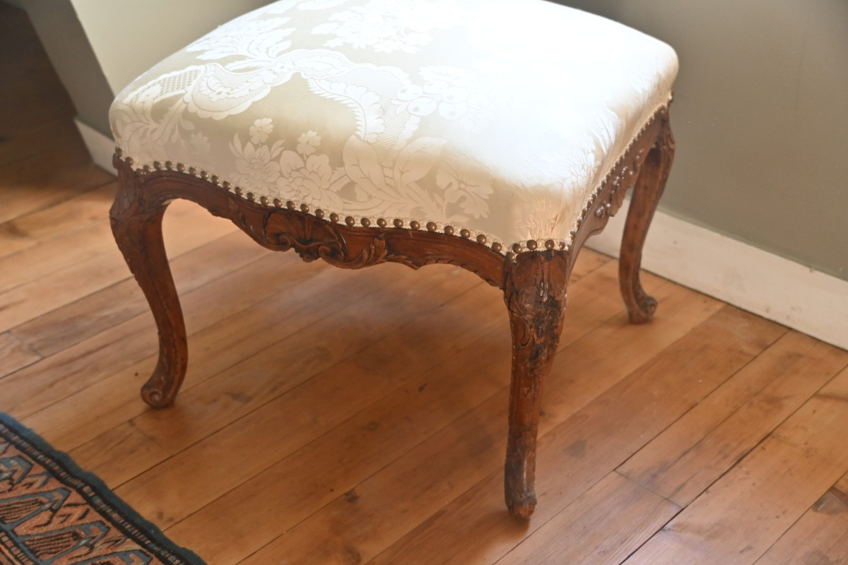 Tabouret De Style Regence  