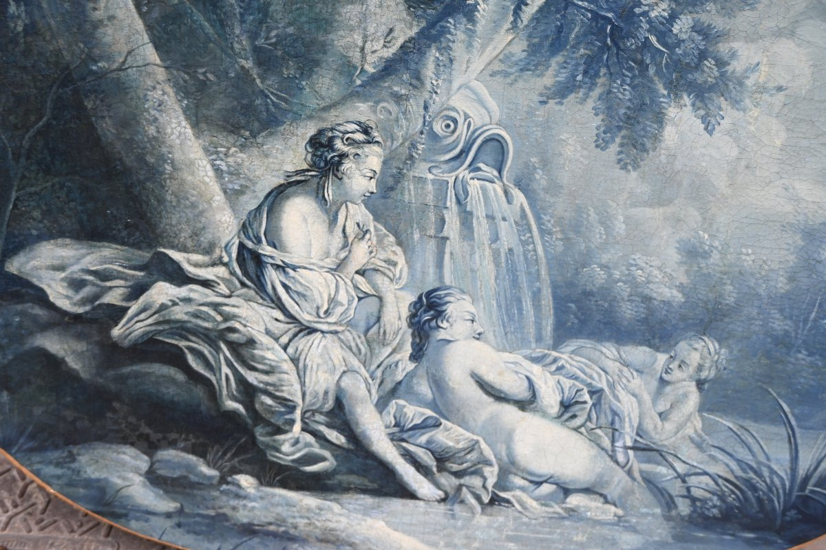 François Boucher, Follower Of, Oil L Summer, 18th Century School-photo-4
