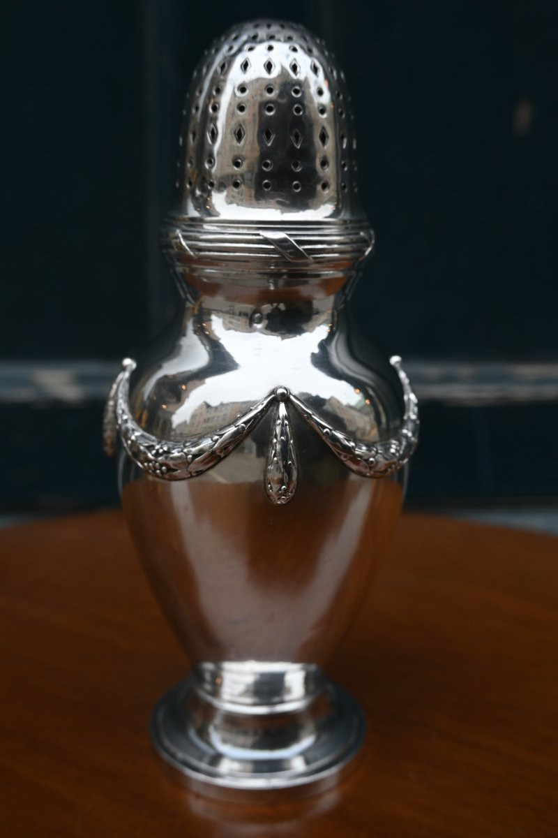 Louis XVI Style Silver Sprinkler-photo-6