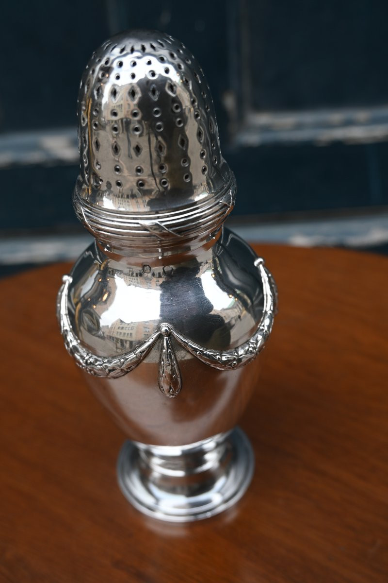 Louis XVI Style Silver Sprinkler-photo-7