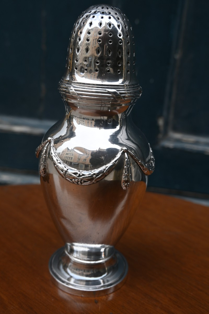 Louis XVI Style Silver Sprinkler