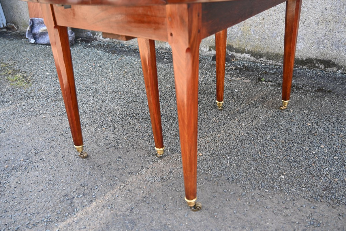 Table  de salle à manger d époque Louis XVI fin XVIII-photo-3