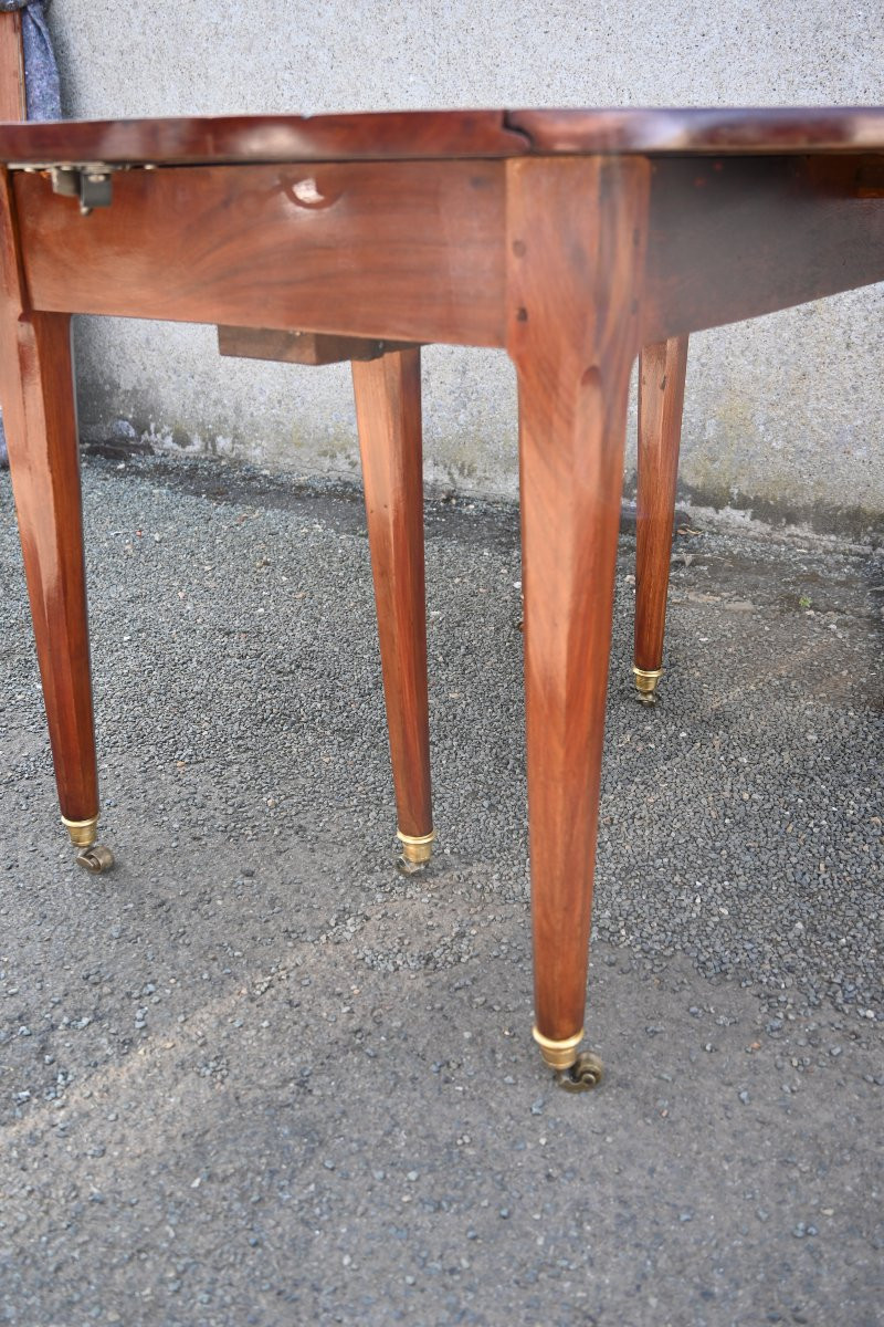 Table  de salle à manger d époque Louis XVI fin XVIII-photo-4