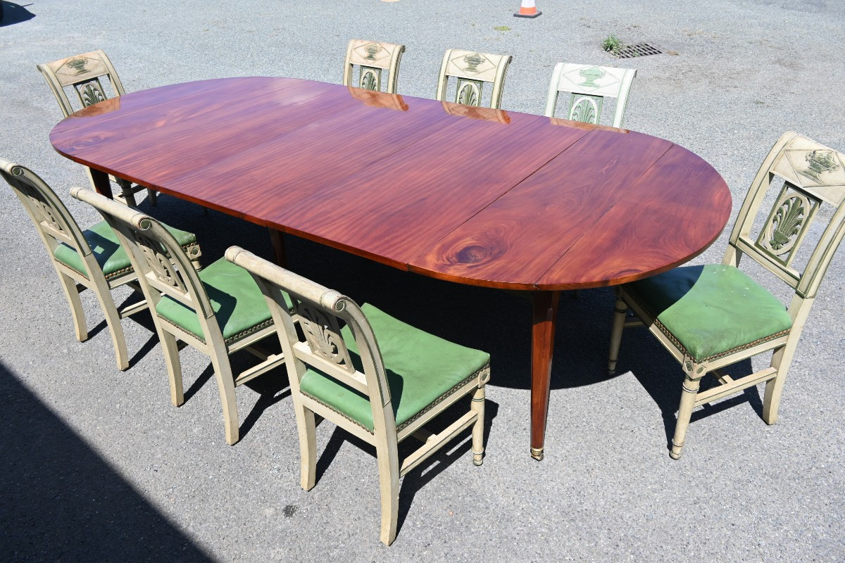 Table  de salle à manger d époque Louis XVI fin XVIII