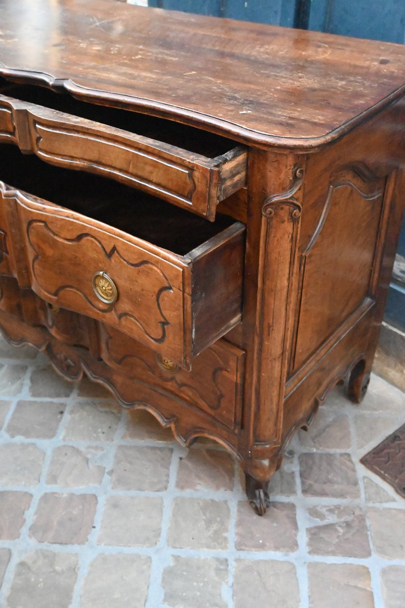 Commode provencale en noyer du XVIII-photo-4