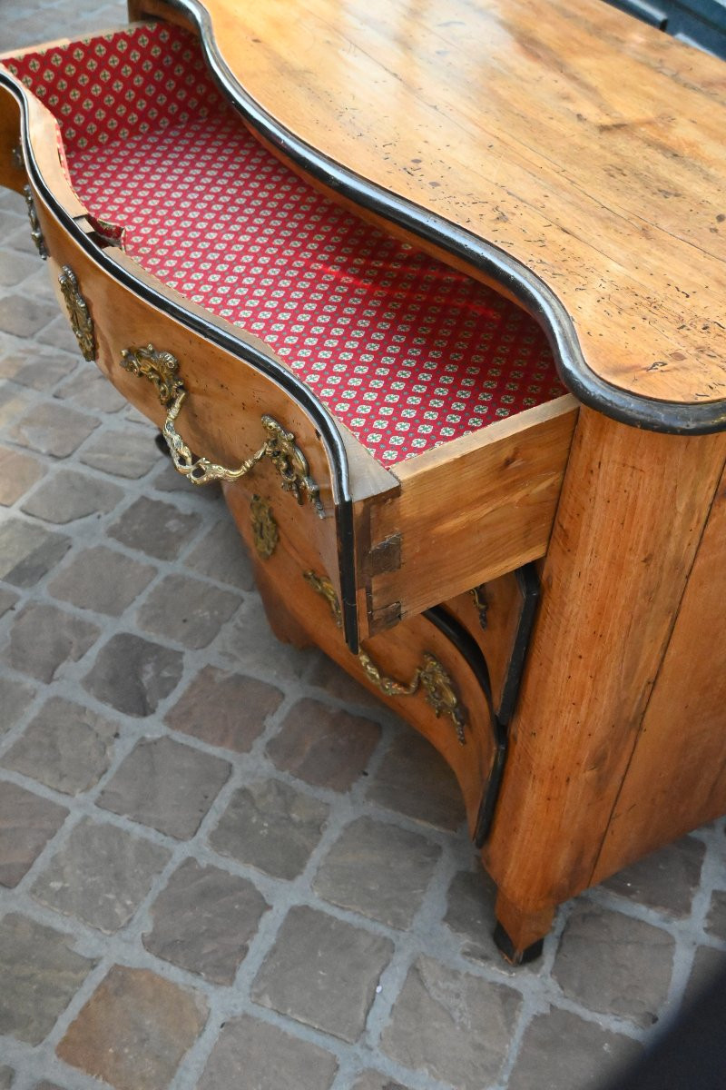 Commode par Jean François Hache , époque XVIII-photo-8