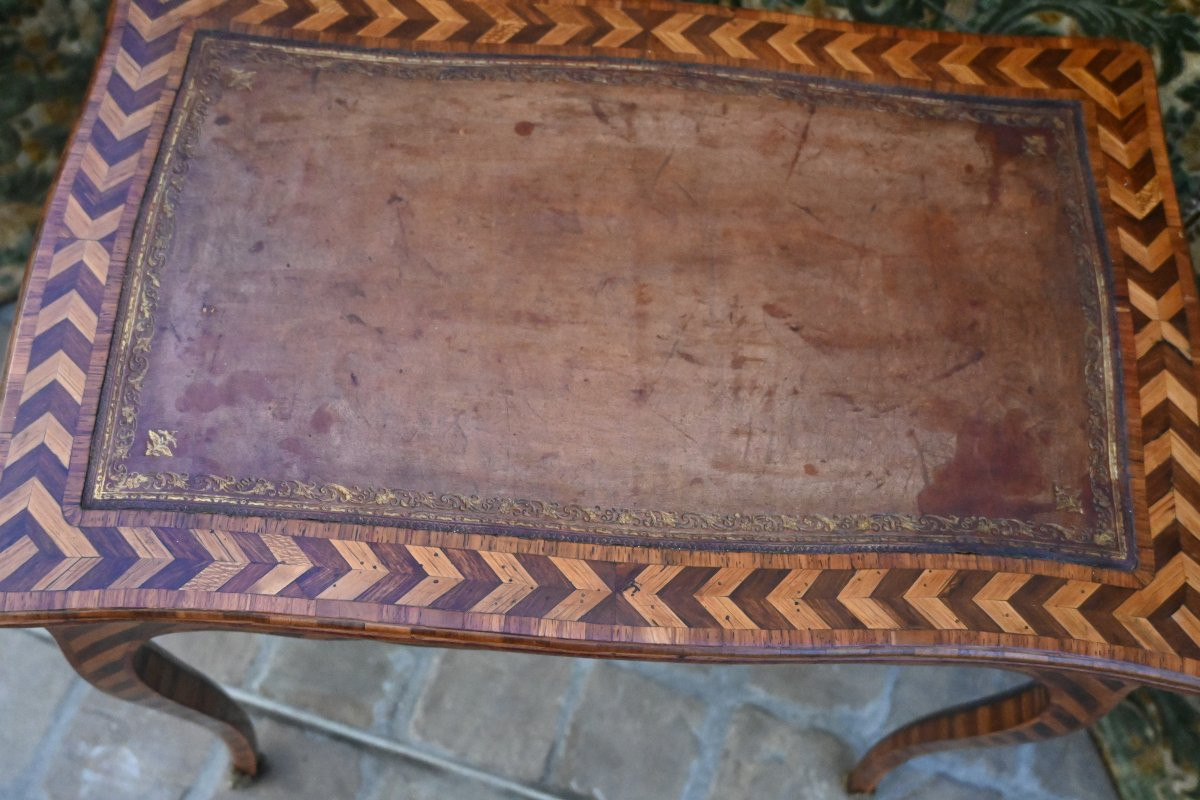 Adrien Delorme, Rare Small Louis XV Period Living Room Table From The 18th Century-photo-4