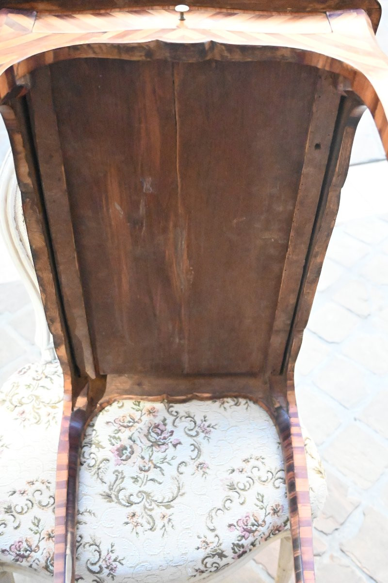 Adrien Delorme, Rare Small Louis XV Period Living Room Table From The 18th Century-photo-7