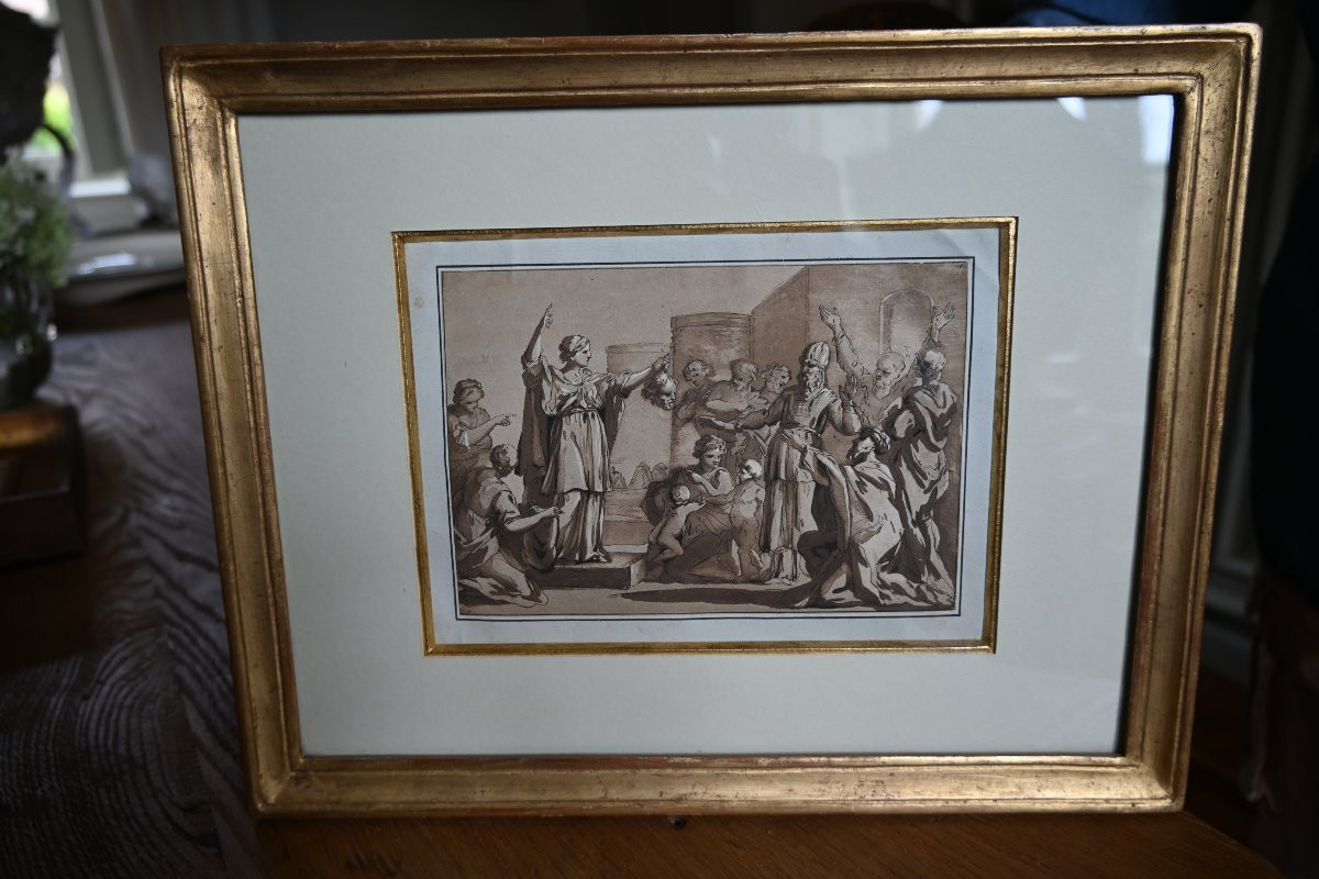 Drawing XVIII, Judith Presenting The Head Of Holofernes -photo-2