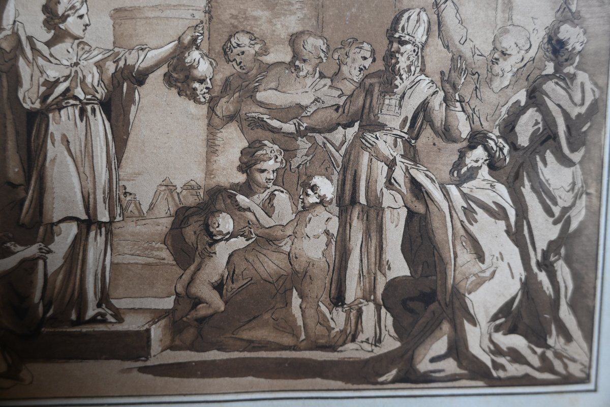 Drawing XVIII, Judith Presenting The Head Of Holofernes -photo-1
