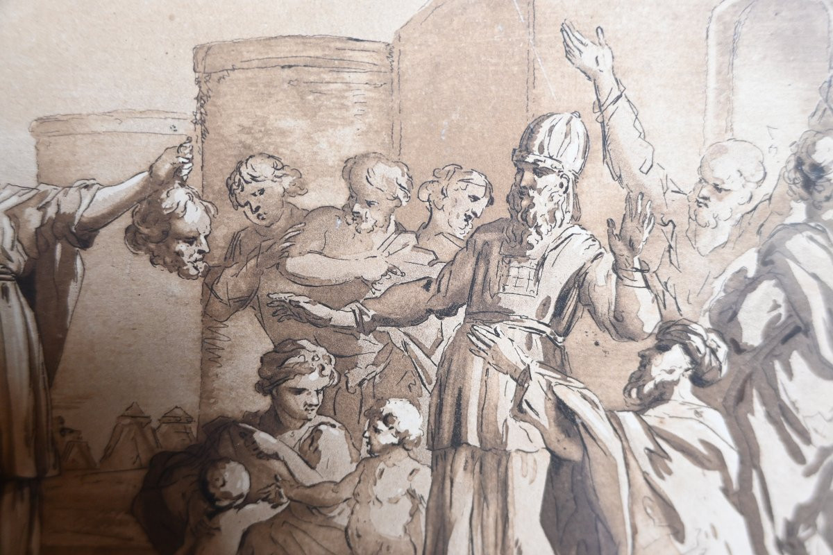 Drawing XVIII, Judith Presenting The Head Of Holofernes -photo-3