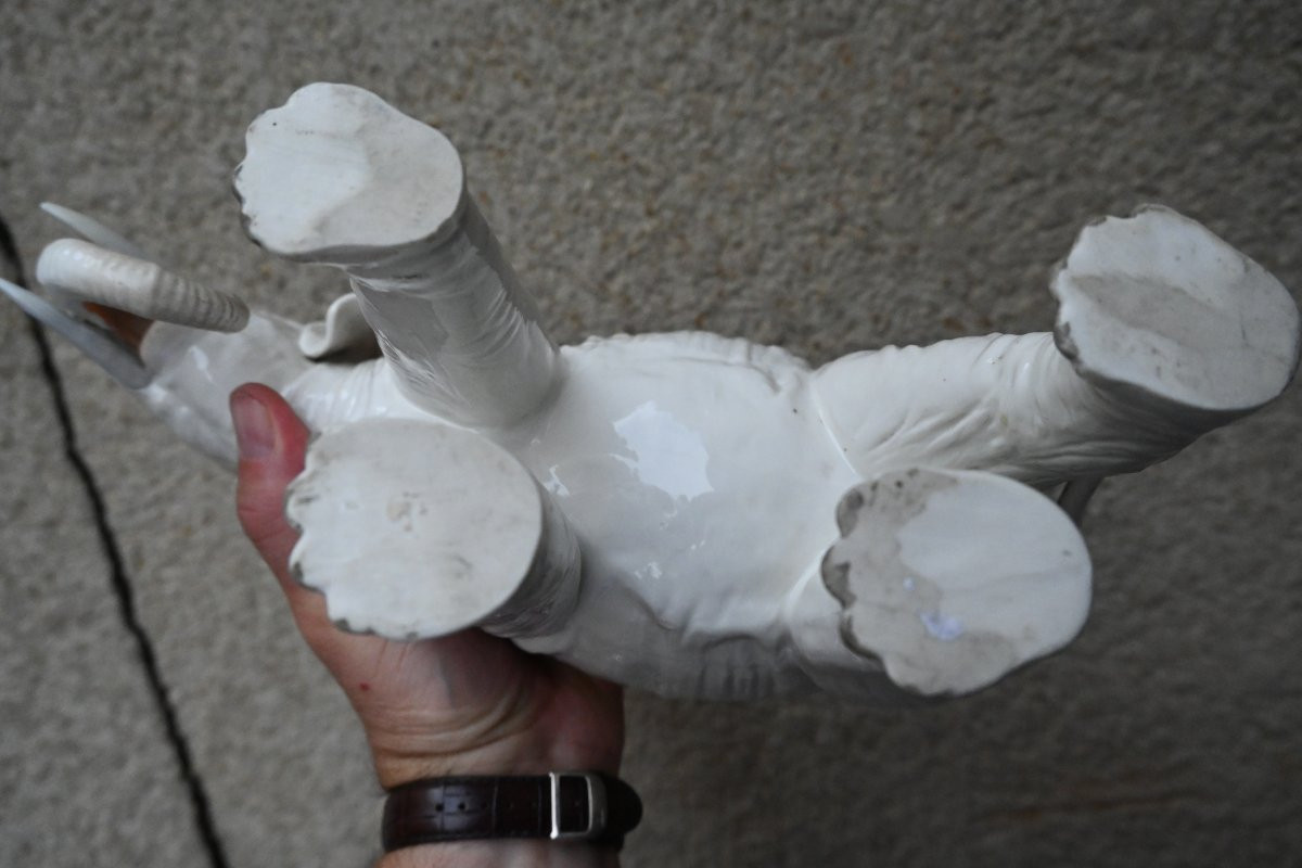 Saxon Porcelain Elephant, Probably Samson-photo-3