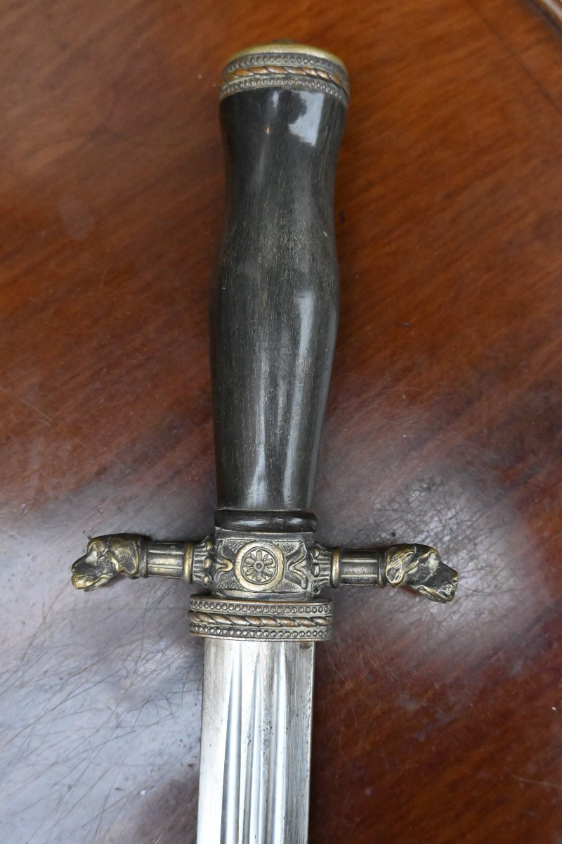 Hunting Dagger, Early 19th Century-photo-2