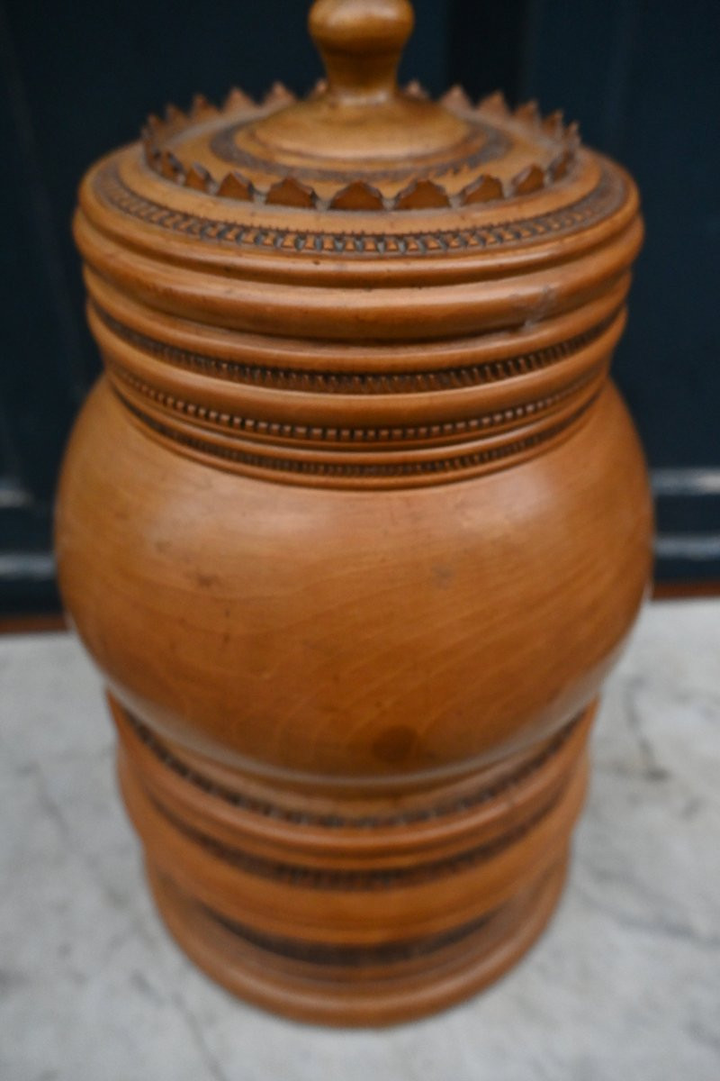 Coupe de l Amitié ou grolle en bois tourné-photo-2