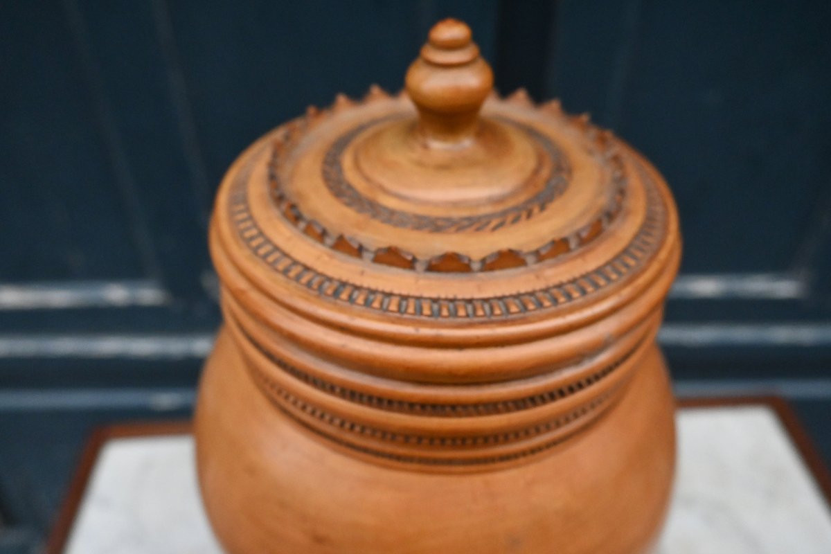 Coupe de l Amitié ou grolle en bois tourné-photo-3