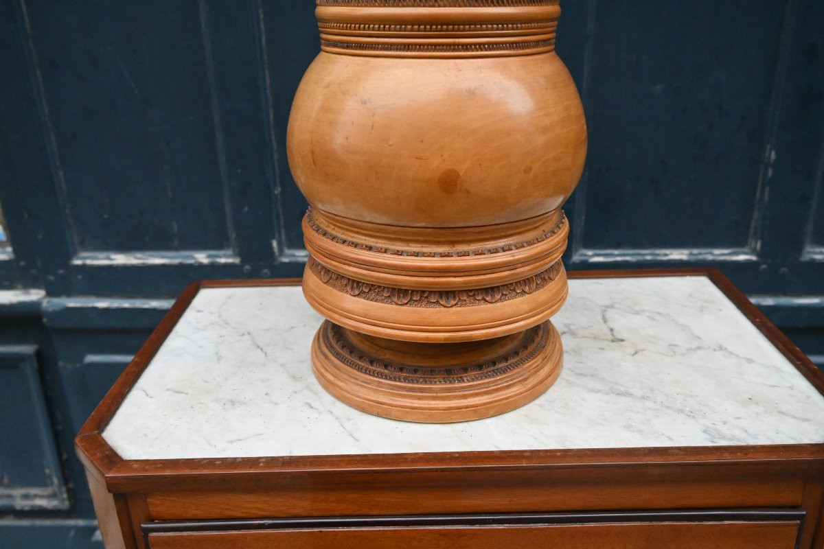 Coupe de l Amitié ou grolle en bois tourné-photo-4