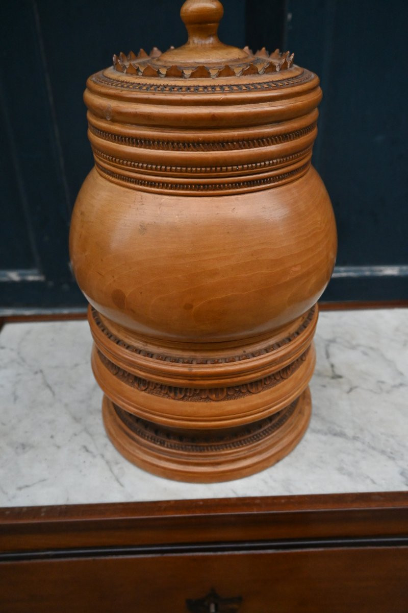 Coupe de l Amitié ou grolle en bois tourné-photo-4