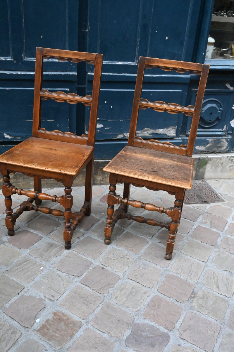 Paire de chaises Lorraine
