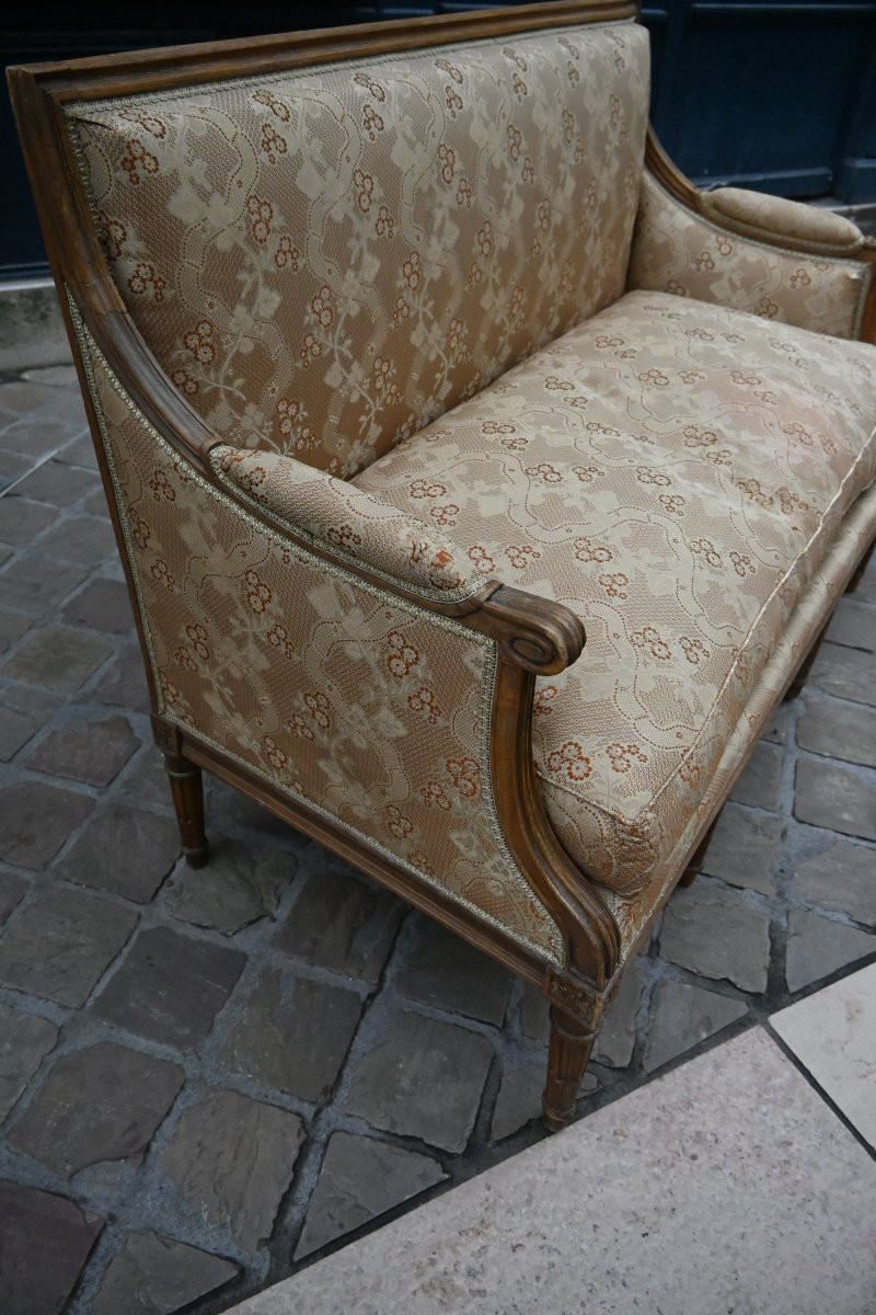 Small Louis XVI Sofa By Boulard-photo-3