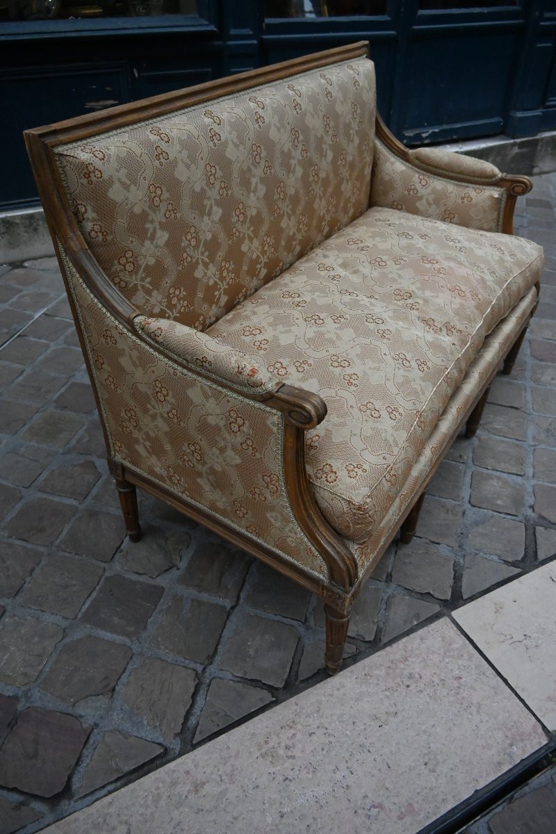 Small Louis XVI Sofa By Boulard-photo-4