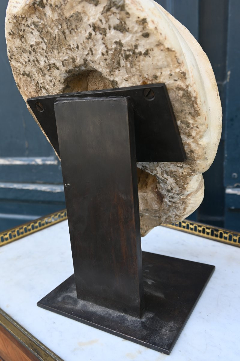 Masque de fontaine en marbre Italie XVIII-photo-2