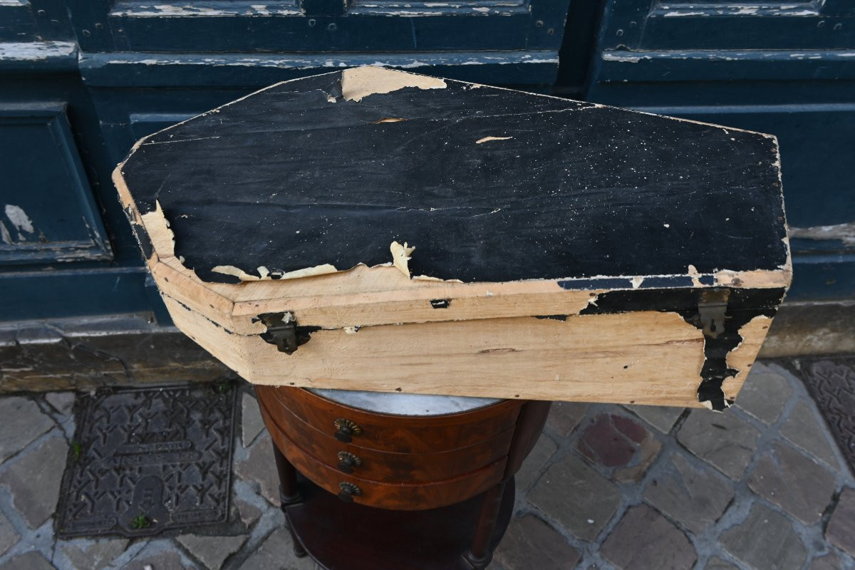 Important ostensoir en bronze argenté et doré , du XIX -photo-2