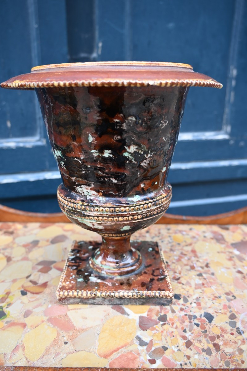 Apt, Medici Vase In Earthenware