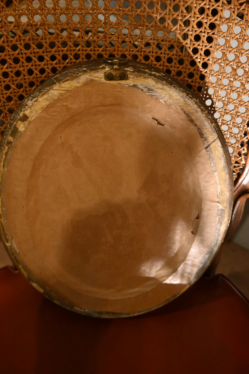 David  d Angers , dans le gout  de ,rare médaillon en cire  début XIX-photo-8