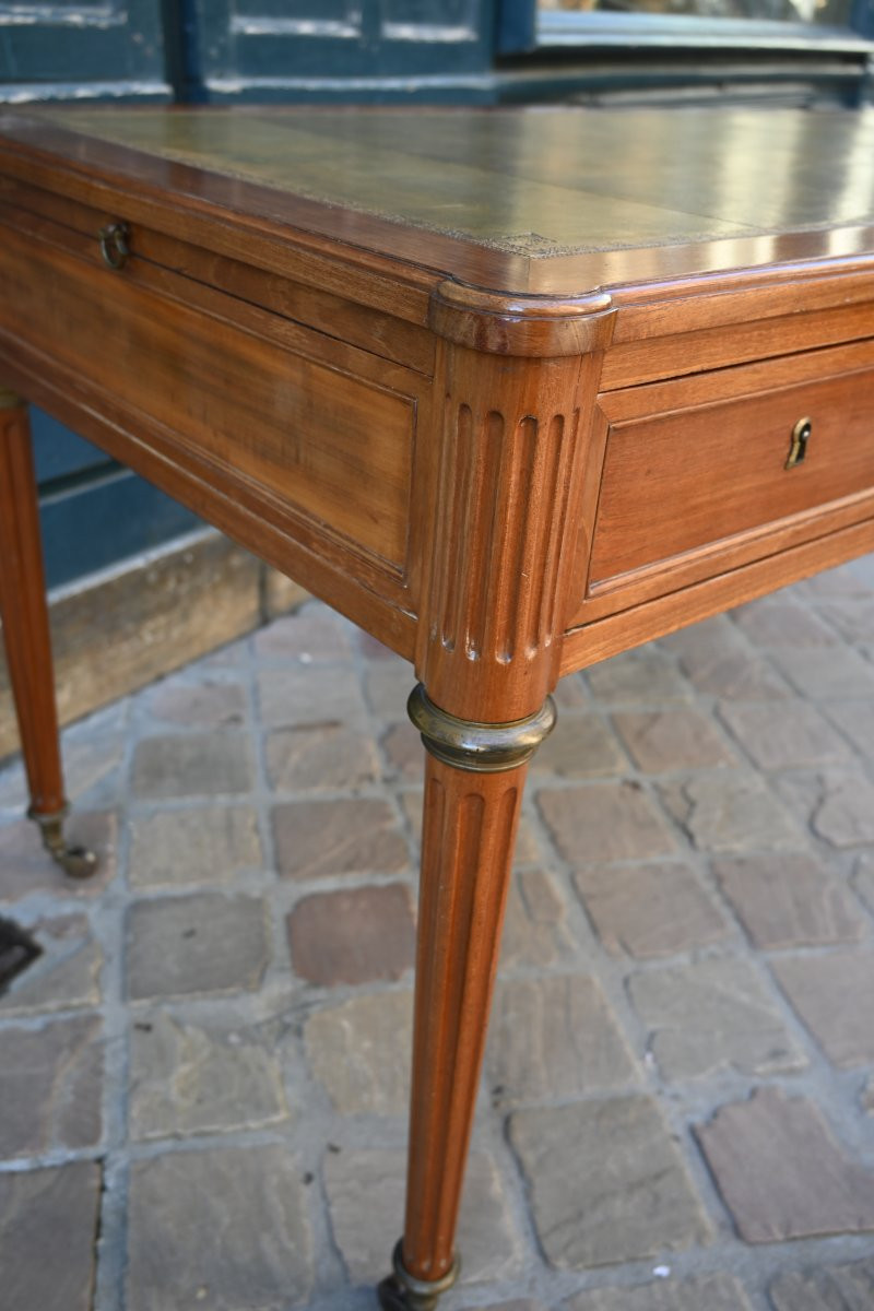 Louis XVI Period Flat Desk Stamped Avril XVIII-photo-4