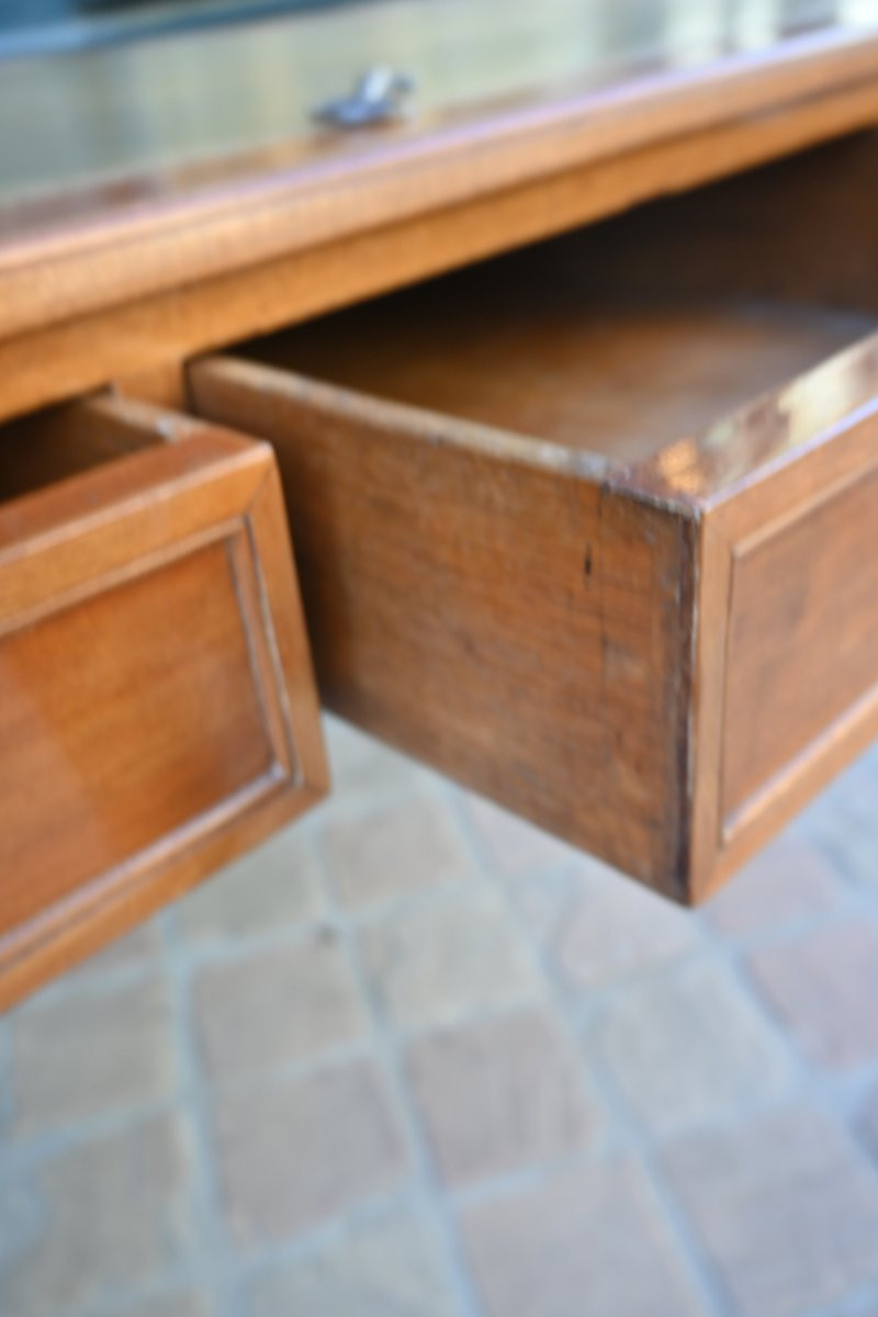 Louis XVI Period Flat Desk Stamped Avril XVIII-photo-4